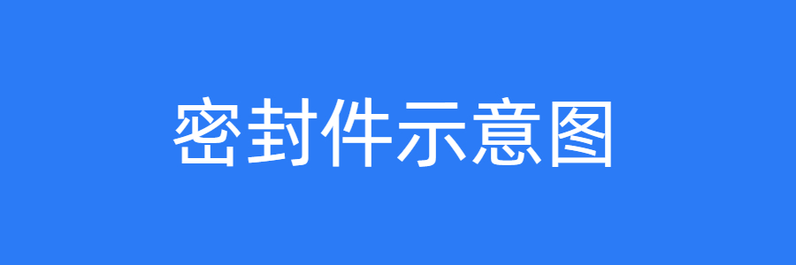密封件结构示意图